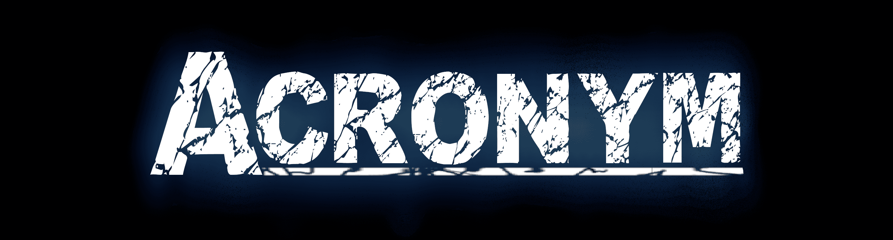 Acronym logo
